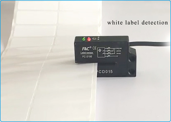 Etichetta comune della scanalatura di rilevazione 2mm dell'etichetta dell'adesivo che conta sensore per l'etichettatrice