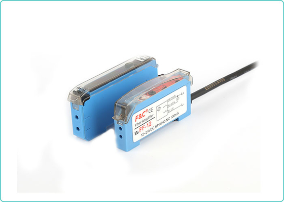 NESSUN sensore astuto a fibra ottica regolabile dell'amplificatore della fibra del sensore 12VDC di NC Digital
