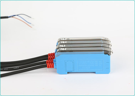sensore di posizione a fibra ottica prodotto PNP dell'amplificatore di Digital della regolazione facile 100us