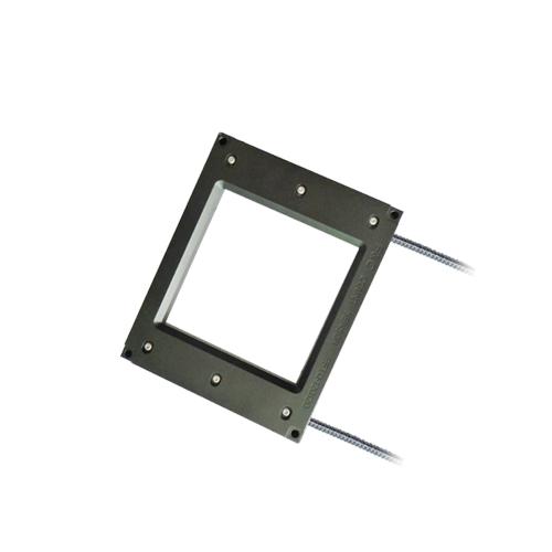 Sensore per il rilevamento di oggetti cadenti riflettente a fascio passante a finestra con sensore a fibra ottica da 120 mm