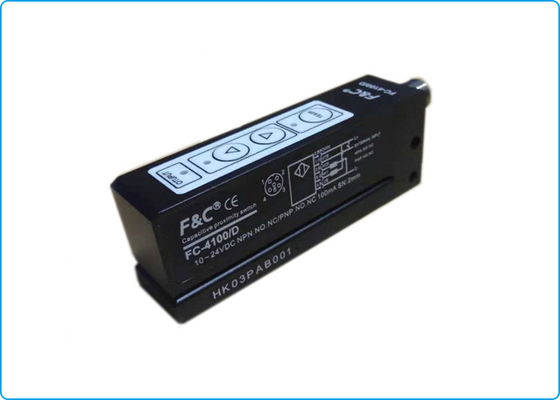 Sensore capacitivo 0.2mm 5Khz 12VDC dell'etichetta di chiara dell'autoadesivo rilevazione trasparente dell'etichetta