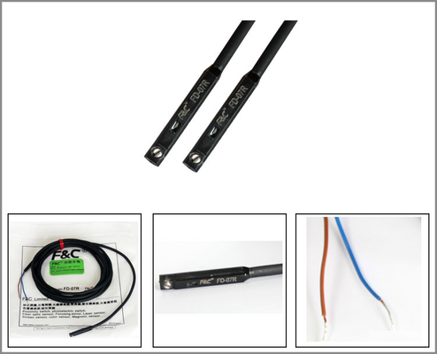 sensore magnetico elettrico del commutatore dei cavi 12-24VDC 2 per il cilindro
